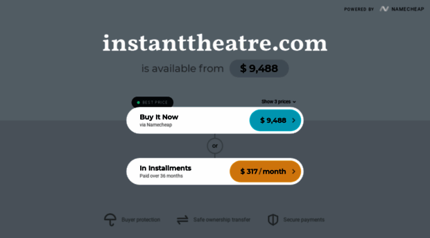 instanttheatre.com