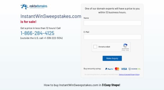 instantwinsweepstakes.com