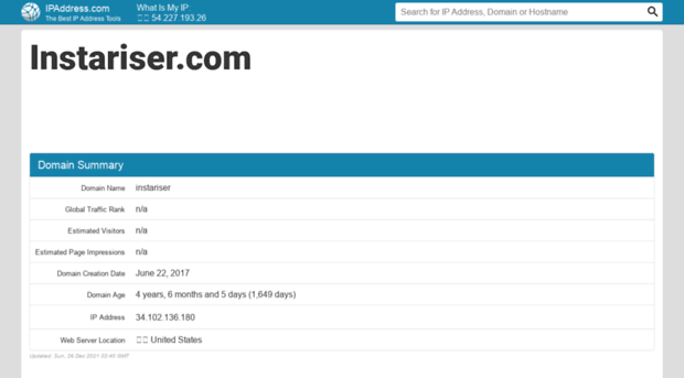 instariser.com.ipaddress.com