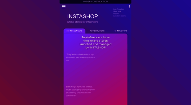 instashop.io
