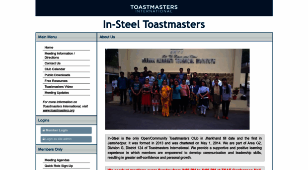 insteel.toastmastersclubs.org