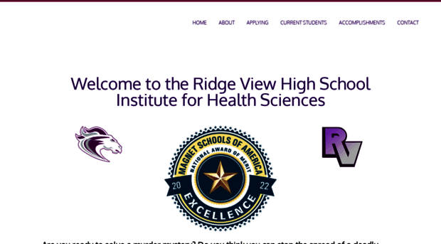 instituteforhealthscience-rvhs.weebly.com