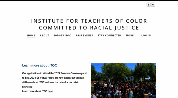 instituteforteachersofcolor.org