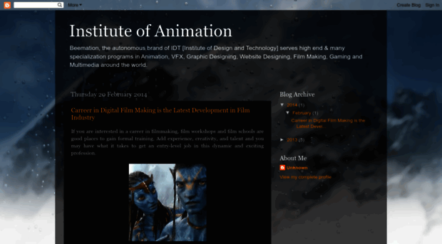 instituteofanimation1.blogspot.in