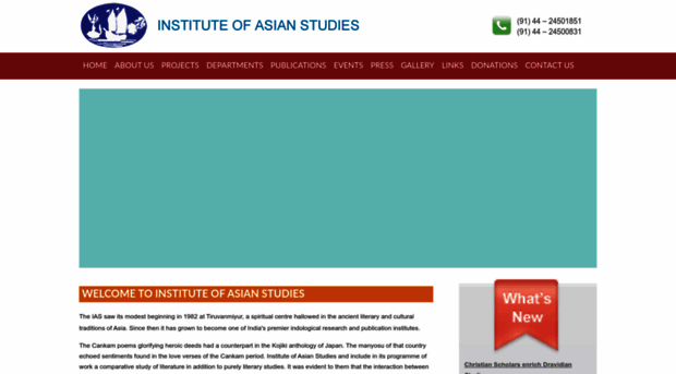 instituteofasianstudies.com