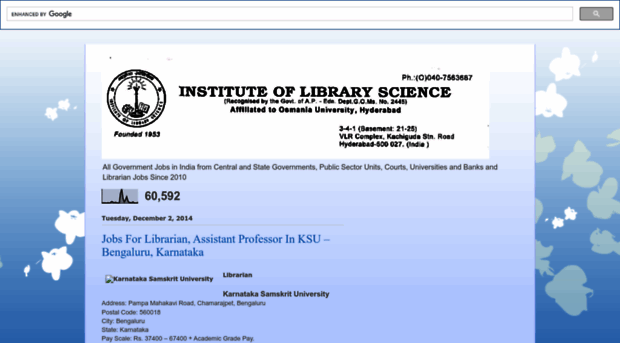 instituteoflibraryscience.blogspot.com