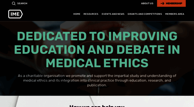 instituteofmedicalethics.org