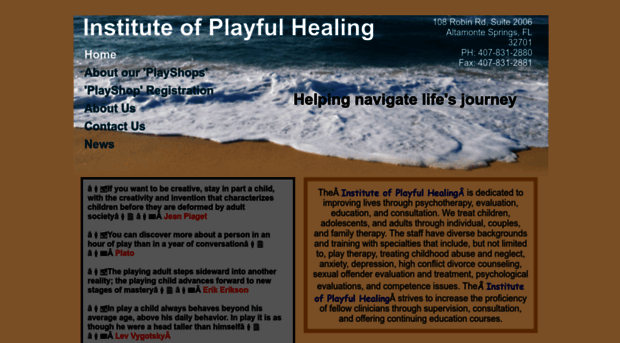 instituteofplayfulhealing.com