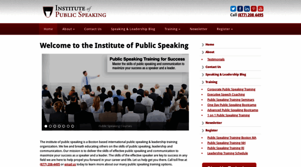 instituteofpublicspeaking.com