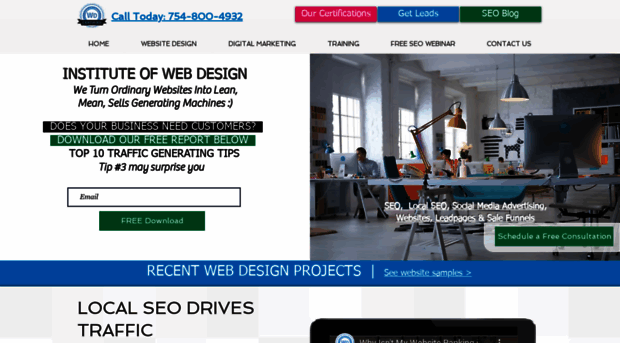 instituteofwebdesign.com