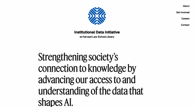 institutionaldatainitiative.org