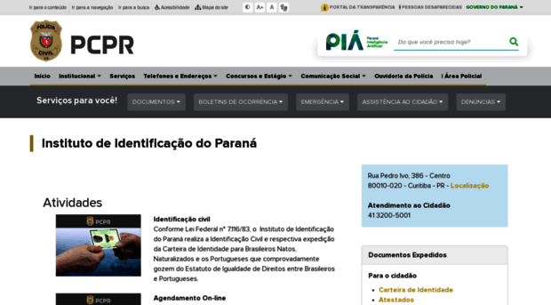 institutodeidentificacao.pr.gov.br