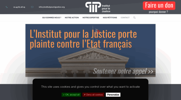 institutpourlajustice.com