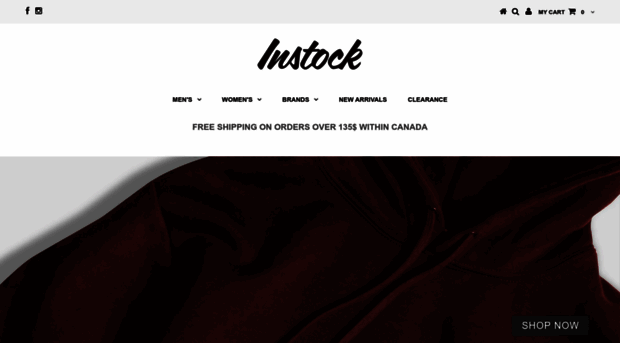 instockshowroom.com