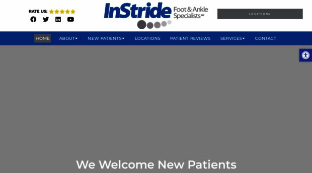 instridefoot.com