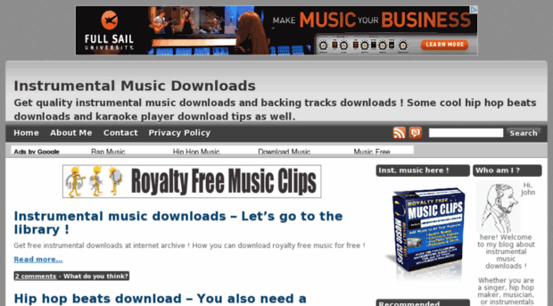 instrumentalmusicdownloads.org