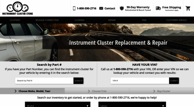 instrumentclusterstore.com