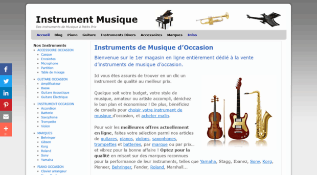 instrumentmusiqueoccasion.fr