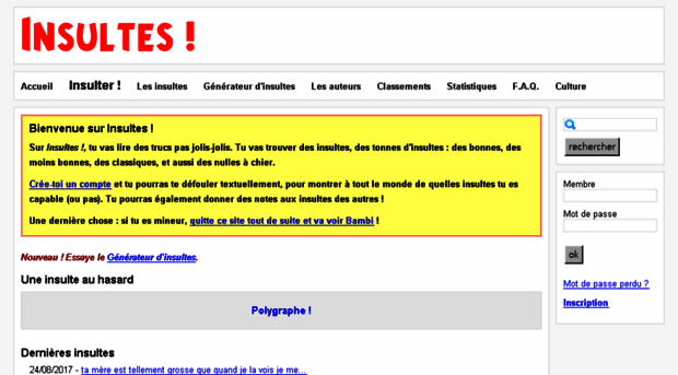 insultes.gromweb.com