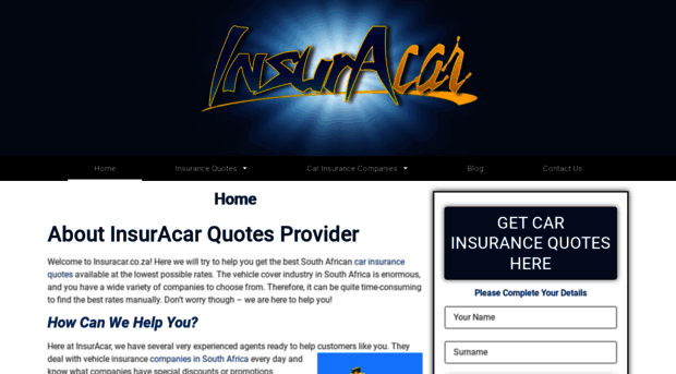 insuracar.co.za