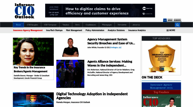 insurance-agency-management.insuranceciooutlook.com