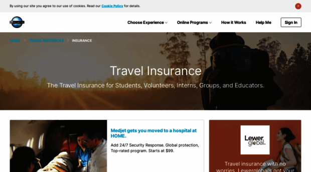 insurance.goabroad.com