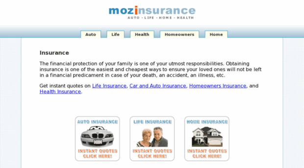 insurance.mozdex.com