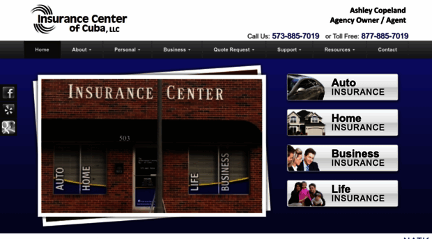 insurancecenterofcuba.com