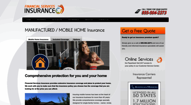 insuranceformobilehome.com