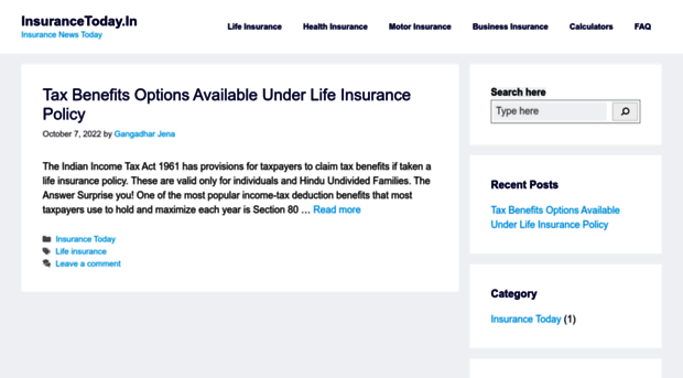 insurancetoday.in