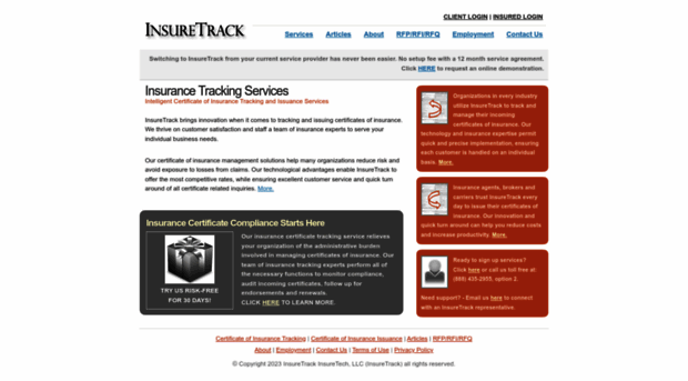 insurancetrackingservices.com