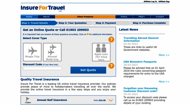 insurefortravel.co.uk