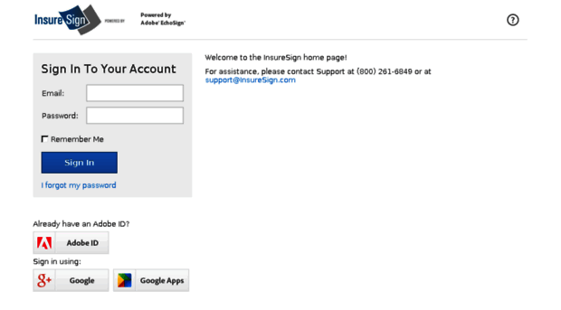 insuresign.echosign.com