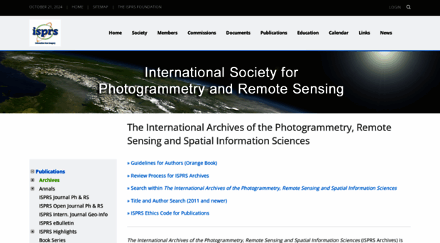 int-arch-photogramm-remote-sens-spatial-inf-sci.net