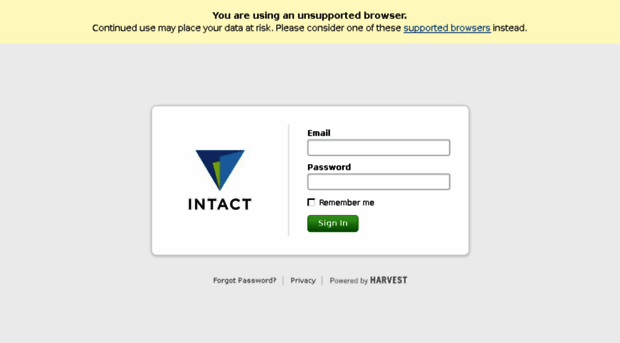 intact.harvestapp.com