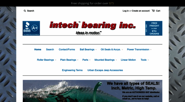 intechbearing.com