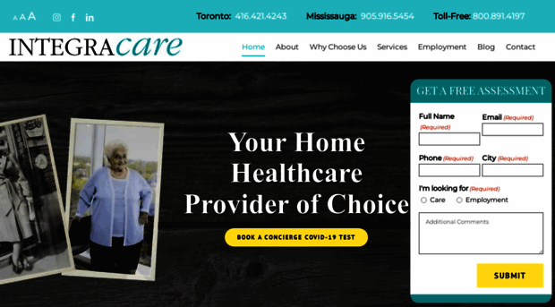 integracarehomecare.ca