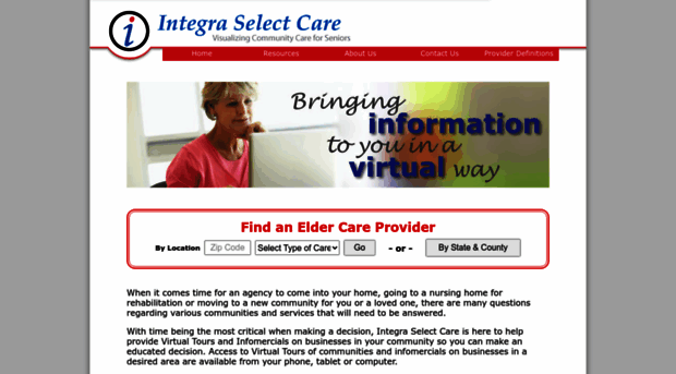 integraselectcare.com