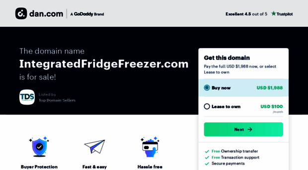integratedfridgefreezer.com