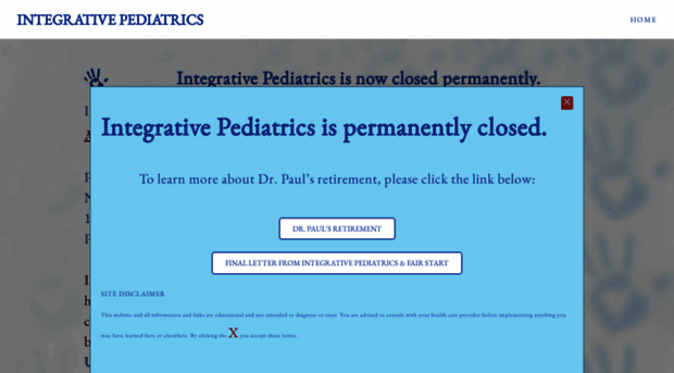 integrativepediatricsonline.com