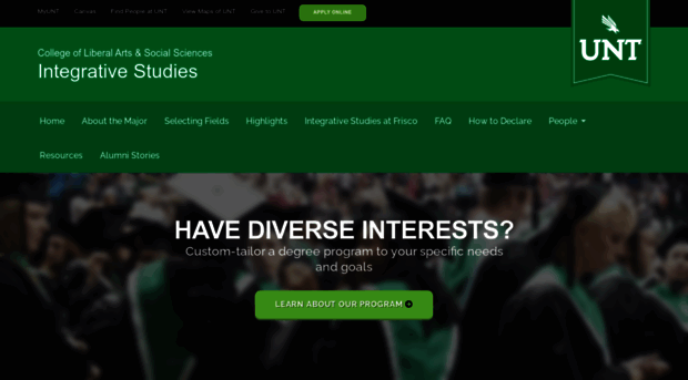 integrativestudies.unt.edu