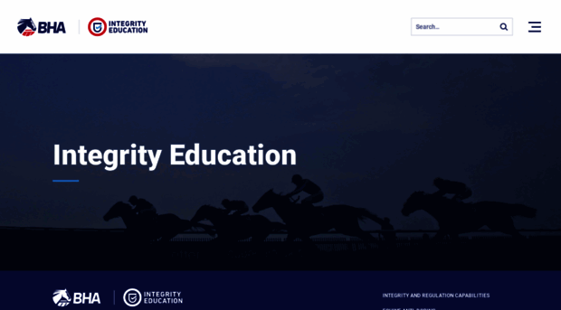 integrityeducation.britishhorseracing.com