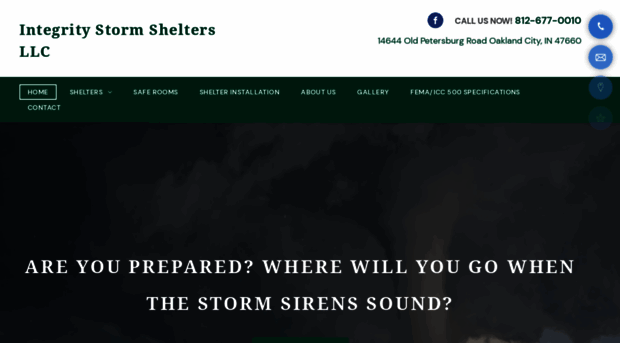 integritystormshelters.com