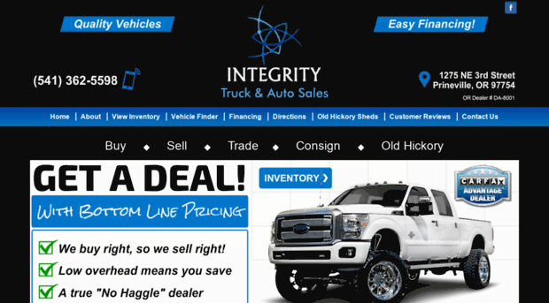 integritytruckandauto.com