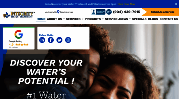 integritywatertreatment.com