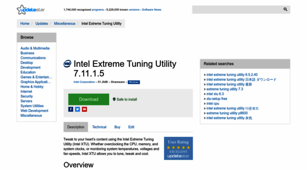 intel-extreme-tuning-utility.updatestar.com