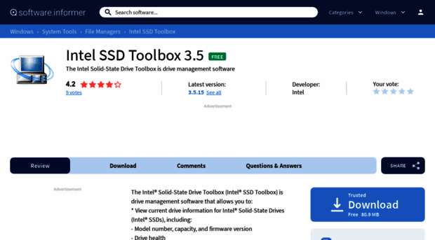 intel-ssd-toolbox.software.informer.com