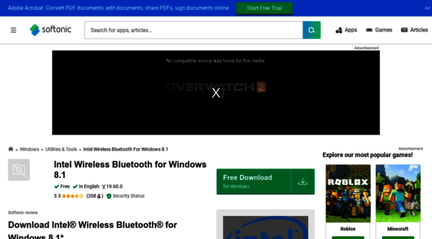 intel-wireless-bluetooth-for-windows-8-1.en.softonic.com