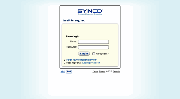 intellisurvey.syncd.com