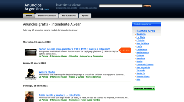intendentealvear.anuncios-argentina.com